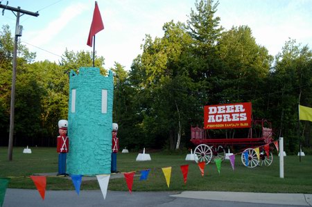 Deer Acres Storybook Amusement Park - Front Lawn (newer photo)